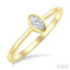 Marquise Shape Bezel Set Diamond Fashion Ring