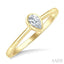 Pear Shape Bezel Set Diamond Fashion Ring