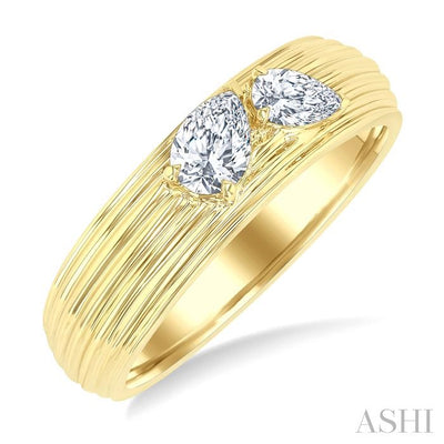 2 Stone Diamond Fashion Band
