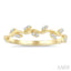 Leaf Stackable Diamond Fashion Band
