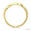 Wave Pave-Set Diamond Fashion Ring