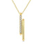 Diamond Vertical Bar Pendant