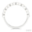 Marquise Shape East-West Bezel Set Diamond Fashion Band