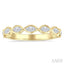 Marquise Shape East-West Bezel Set Diamond Fashion Band