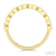 Marquise Shape East-West Bezel Set Diamond Fashion Band