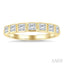Princess Shape Bezel Set Diamond Fashion Band