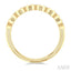 Round Shape Bezel Set Diamond Fashion Band