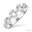 Marquise Shape Scatter Diamond Fashion Band