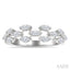 Marquise Shape Scatter Diamond Fashion Band