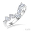 Chevron Mixed Shape Diamond Fashion Band