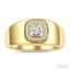 Aeris Gold Cushion Shape Diamond Fashion Ring