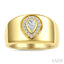 Aeris Gold Pear Shape Diamond Fashion Ring