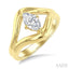 Aeris Gold Marquise Shape Diamond Solitaire Ring