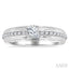 Pear Shape Diamond Fashion Band