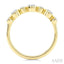 Round Shape Bezel Diamond Fashion Band