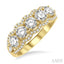 Round Shape 5 Stone Diamond Fashion Ring