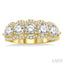Round Shape 5 Stone Diamond Fashion Ring