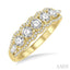 Round Shape 5 Stone Diamond Fashion Ring