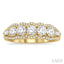Round Shape 5 Stone Diamond Fashion Ring