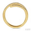 Spiral Diamond Fashion Open Ring