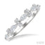 Marquise Shape Scatter Diamond Fashion Band