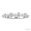 Marquise Shape Scatter Diamond Fashion Band