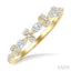 Marquise Shape Scatter Diamond Fashion Band