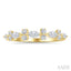 Marquise Shape Scatter Diamond Fashion Band