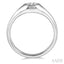 Round Shape Lovebright Essential Diamond Signet Ring