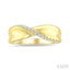 Twisted Diamond Fashion Band