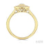 Oval Shape Art Deco Diamond Fashion Ring