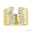 Mixed Shape Diamond Fashion Wide Band