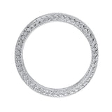 1/3 ct Diamond Carizza Wedding Band in 14K White Gold