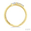 Bold Mixed Shape Diamond Fashion Open Wide Band