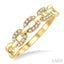 Paperclip Diamond Fashion Ring