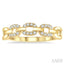 Paperclip Diamond Fashion Ring