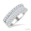 Baguette Diamond Fashion Band