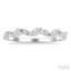 Marquise Shape Scatter Diamond Fashion Band