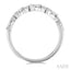 Marquise Shape Scatter Diamond Fashion Band