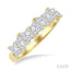 Scatter Zig-Zag Diamond Fashion Band