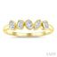 Mixed Shape Diamond Fashion Bar Ring