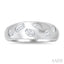 Mixed Shape Diamond Mosaic Fashion Wide Band