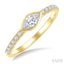 Marquise Shape East-West Bezel Set Diamond Ring