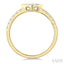 Marquise Shape East-West Bezel Set Diamond Ring