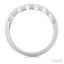 Bold Emerald Shape Bezel Set Diamond Fashion Wide Band