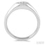 Pear Shape Lovebright Essential Diamond Signet Ring