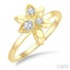 Starlit Petals Diamond Fashion Ring