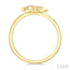 Starlit Petals Diamond Fashion Ring