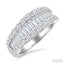 Baguette Diamond Fashion Band