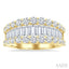 Baguette Diamond Fashion Band